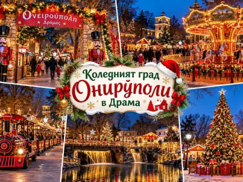 Еднодневна екскурзия до Драма, Гърция: Посещение на коледния град Они…, Драма
